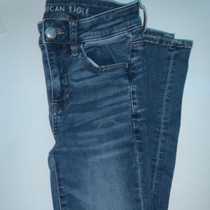 American Eagle Light Wash Jeggings